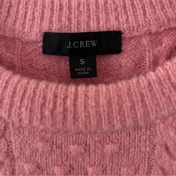 J. Crew Wool/Alpaca Blend Soft Cable Knit Sweater |Size Small| - Picture 5 of 8